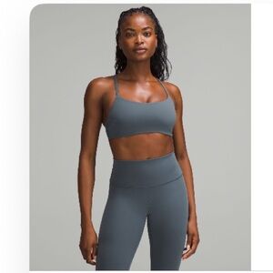 Lululemon Wunder Train Strappy Racer Bra Light Support, C/D Cup